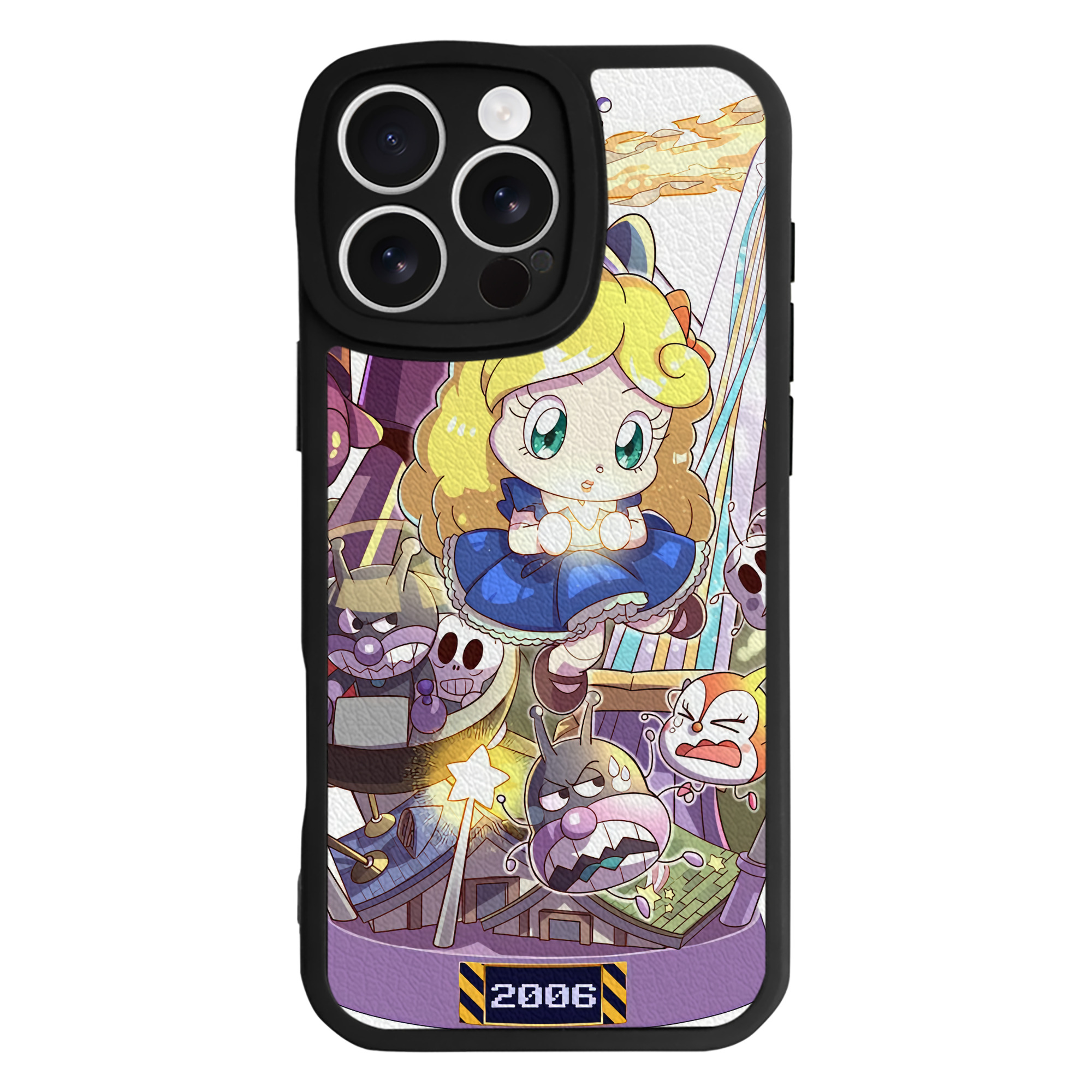 （画像用） アンパンマン Anpanman 【iPhone 16シリーズ対応】シリコンスマホケース（レザー調） 材質：シリコン